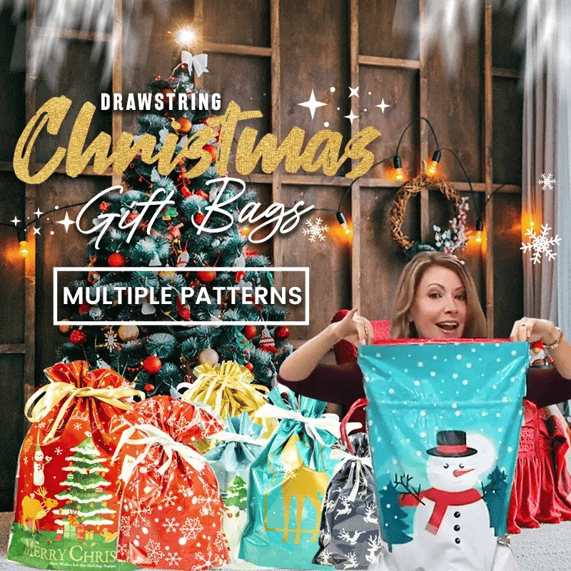 🎄Christmas Sale 49% OFF🎅The World’s Best Christmas Gift Bag With Drawstring🎁