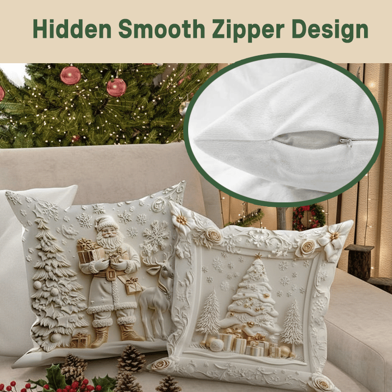 🎄 Unwrap Joy: 60% OFF Christmas Sale💕 Festive Cushion Covers 🎁
