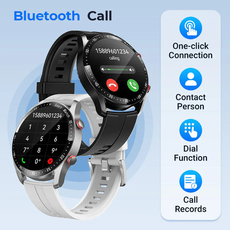 🏃Intelligent Sports Watch: Pro Health Tracking ⚕️ – Fit for Daily & Workout Use