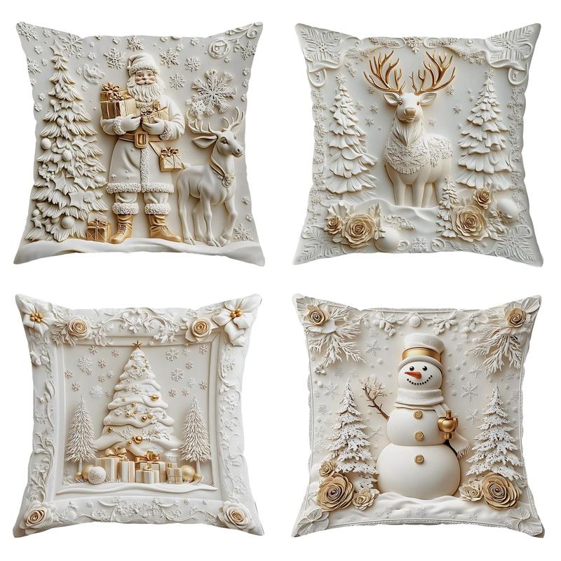 🎄 Unwrap Joy: 60% OFF Christmas Sale💕 Festive Cushion Covers 🎁