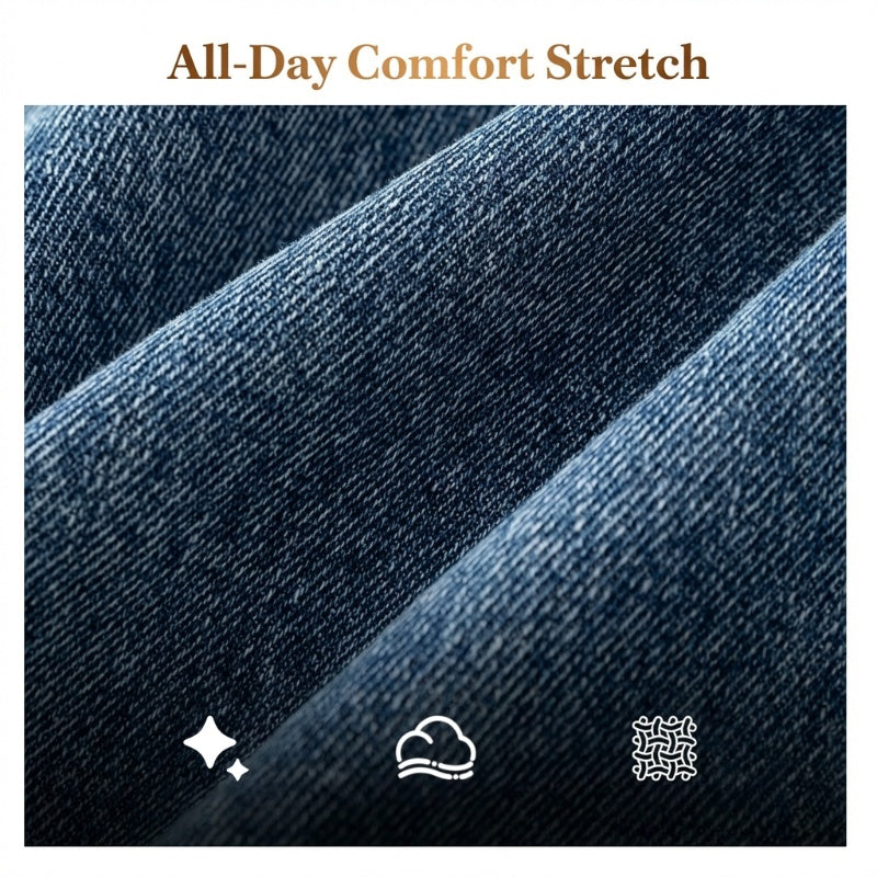 🥳2026 HOT SALE🥳💞50K+ SOLD!👖 50% OFF! Stretch High-Waist Flare Jeans – Gentle tummy support that hugs your curves. Soft stretch denim, easy to move in. Flattering for every shape. 👵🌸