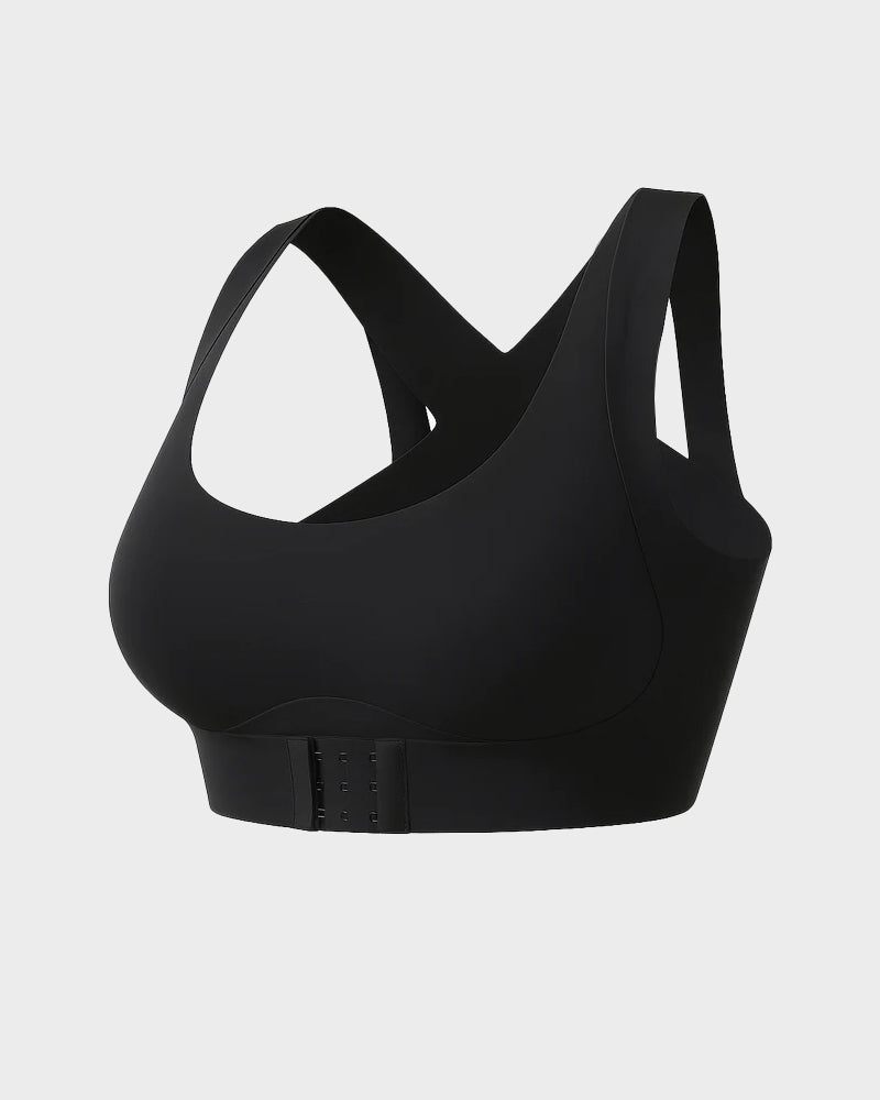 💖Front Closure Cross-Back Wireless Posture Bra✨