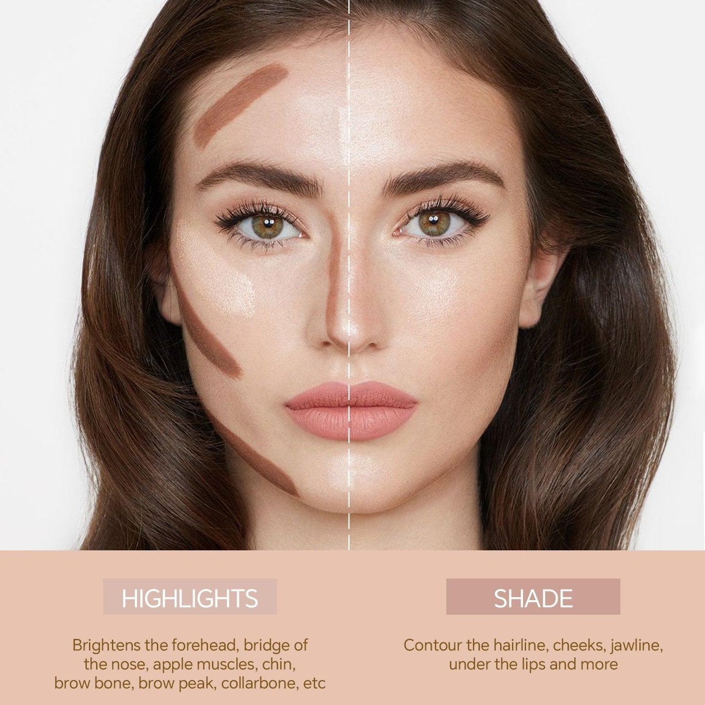 💥HOT SALE ~ BUY 2 GET 30% OFF💥2-in-1 Highlight & Contour Stick