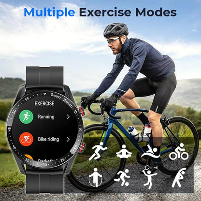 🏃Intelligent Sports Watch: Pro Health Tracking ⚕️ – Fit for Daily & Workout Use