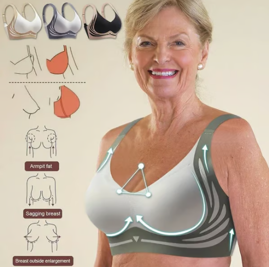✨Limited Time Offer✨Lifting Anti-Sagging Wireless Push-up Bra