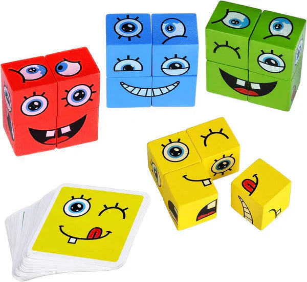 Hot Sale 63% OFF🎁5D Puzzle Educational Faces Changing Family Game🧩