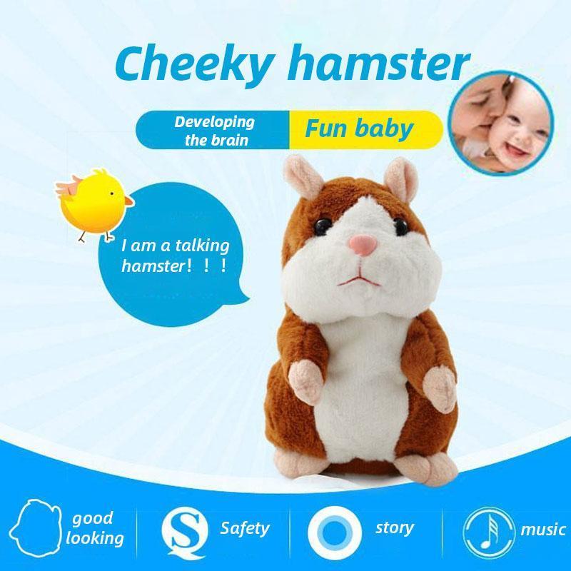 🎉LAST DAY SALE 50% OFF!!🎁Talking Hamster Plush Toy🐹