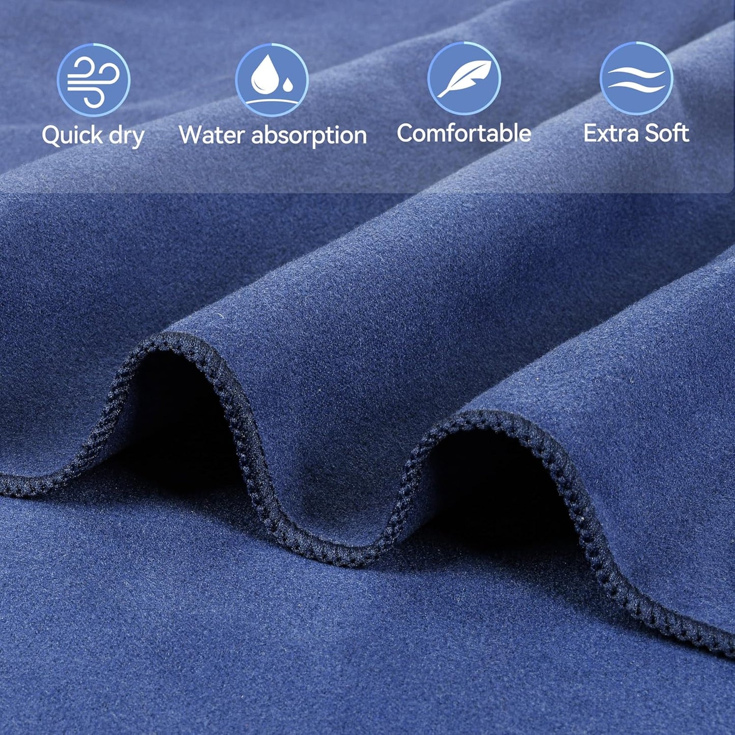 🏖️2026 New Arrivals: 50% OFF for a Limited Time!🌞Sun Lounger Towel in Bag with Pockets Storage🌊