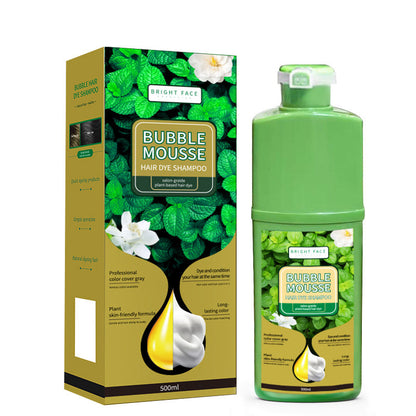 Long-Lasting Plant-Based Foam Hair Dye