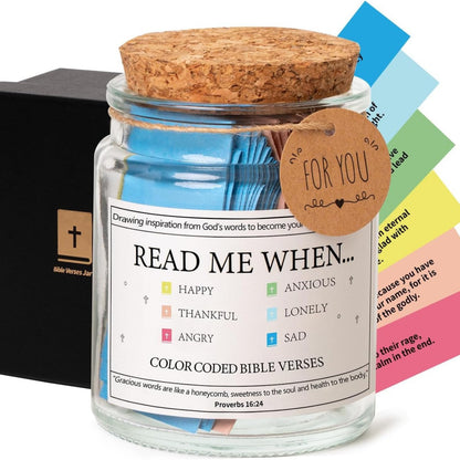 ✨Christmas  Sale 49% OFF⏰✝️Bible Verses Jar