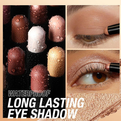 🎅LAST DAY-￡9.99 FOR 8 PCS!!🎄50K+ SOLD! 🎁✨8 Colors Glitter Eyeshadow Stick