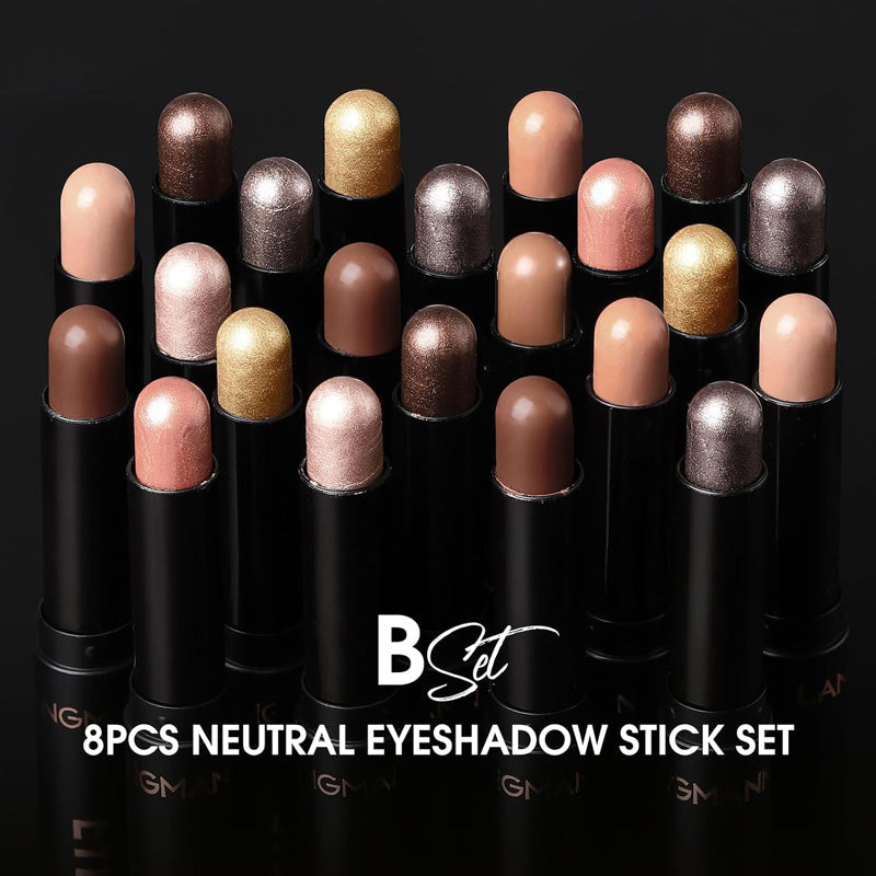 🎅LAST DAY-￡9.99 FOR 8 PCS!!🎄50K+ SOLD! 🎁✨8 Colors Glitter Eyeshadow Stick