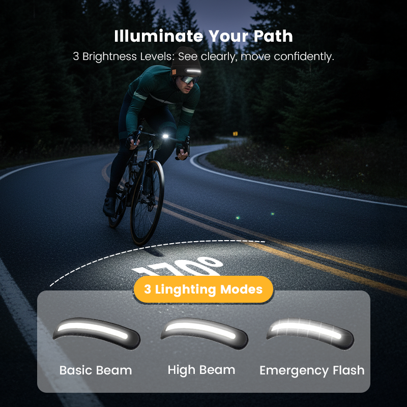 ⏳2025 New-Save 50%✨️Rechargeable Bluetooth Beanie Hat with Light