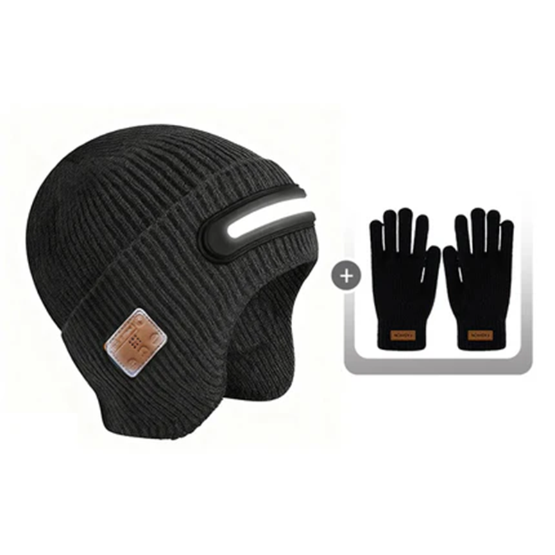 ⏳2025 New-Save 50%✨️Rechargeable Bluetooth Beanie Hat with Light