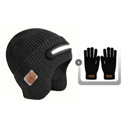 ⏳2025 New-Save 50%✨️Rechargeable Bluetooth Beanie Hat with Light