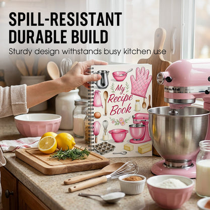 🔥Last Chance 70% OFF｜104 Sheets Notebook for Recipes⚡