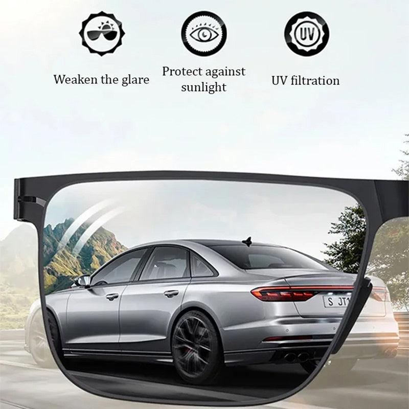 High Definition Rimless Protective Sunglasses